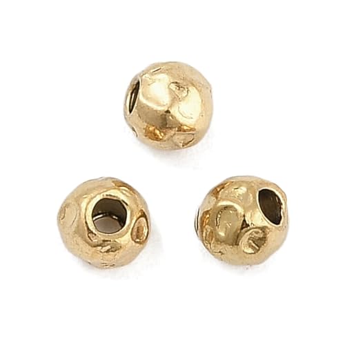 Ipotkitt Runde Edelstahlperlen, 3 mm, Metallkugel, lose Perlen, Mini-Kreis, Abstandshalter, Ornamente für Bastelarbeiten, Armbänder, Ohrringe, Schlüsselanhänger, Stifte, Schmuckherstellung, 30 Stück Ipotkitt Runde Edelstahlperlen, 3 mm, Metallkugel, lose Perlen, Mini-Kreis, Abstandshalter, Ornamente für Bastelarbeiten, Armbänder, Ohrringe, Schlüsselanhänger, Stifte, Schmuckherstellung, 30 Stück von Ipotkitt