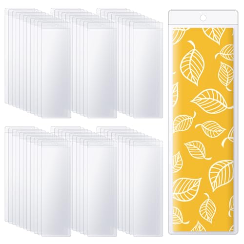 Ira Pollitt 70 Stück Photo Booth Lesezeichen Hüllen Blank Photobooth Rahmen Klar Blank Lesezeichen Halter Hüllen mit Loch für Studenten Lesen Party Favors Supplies von Ira Pollitt