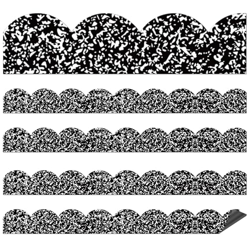 Ireer Magnetische Bordüren für Klassenzimmer, Whiteboard, 3,8 x 30,6 cm, magnetische Pinnwand-Bordüren, Zusammensetzung, gewellte Streifen, Dekoration für Klassenzimmer, Schule, Büro, Kreidetafel Ireer Magnetische Bordüren für Klassenzimmer, Whiteboard, 3,8 x 30,6 cm, magnetische Pinnwand-Bordüren, Zusammensetzung, gewellte Streifen, Dekoration für Klassenzimmer, Schule, Büro, Kreidetafel von Ireer