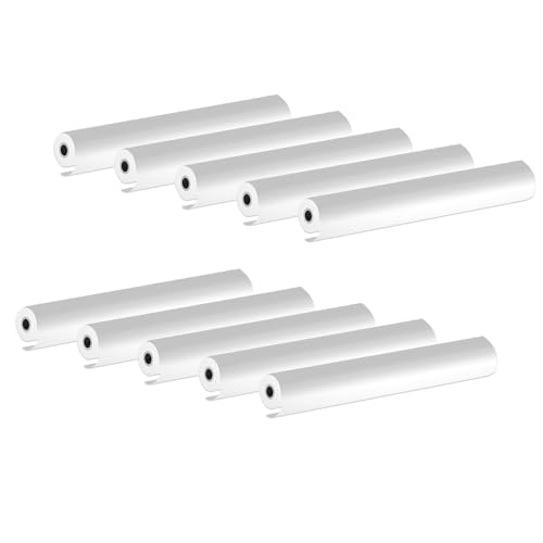 Irfora A4 Thermalpapier 5 Roll für Tragbare Thermische Drucker BPF Material Safe Druckpapier Roll für Foto -Bild -Quittung Memo PDF Datei Webseite (10 Papierrolle) von Irfora