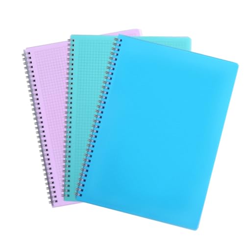 Irmanas Spiral-Notizblock, kariertes A4-Notizbuch, klein College-Schulbedarf, Taschennotizbuch für die Arbeit, ästhetisches Geschenk, Bürobedarf für Teenager, Mädchen und Jungen, 3 Stück Irmanas Spiral-Notizblock, kariertes A4-Notizbuch, klein College-Schulbedarf, Taschennotizbuch für die Arbeit, ästhetisches Geschenk, Bürobedarf für Teenager, Mädchen und Jungen, 3 Stück von Irmanas