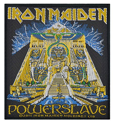 Iron Maiden - Aufnäher Powerslave (in 10 cm x 10 cm) von Iron Maiden