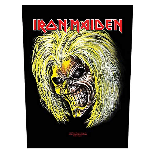 Iron Maiden Rückenaufnäher Killers Eddie Head band logo offiziell Nue 36 cm x 29 One Size Iron Maiden Rückenaufnäher Killers Eddie Head band logo offiziell Nue 36 cm x 29 One Size von Iron Maiden
