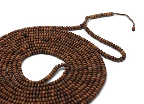 Tasbih Holzperlen 1000 Stück Olivenholz Perlen mit Zähler - Länge 250cm - Perlen 5x7mm - Ideal für Meditation und Gebet Tijaniyya Rosenkranz Tasbih Holzperlen 1000 Stück Olivenholz Perlen mit Zähler - Länge 250cm - Perlen 5x7mm - Ideal für Meditation und Gebet Tijaniyya Rosenkranz von Islamic Bazaar