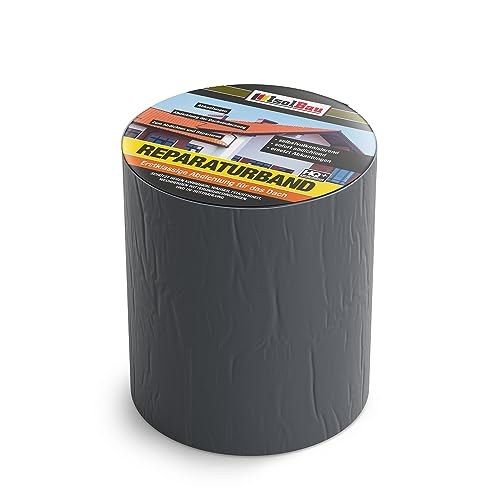 Isolbau Butyl Reparaturband - Anthrazit, 150 mm x 10 m - Abdichtungsband für Dach, Loch, Rohr, Wohnmobile - Wasserdichter Schutz gegen Korrosion Witterung & UV-Bestrahlung - Selbstklebende Klebeband Isolbau Butyl Reparaturband - Anthrazit, 150 mm x 10 m - Abdichtungsband für Dach, Loch, Rohr, Wohnmobile - Wasserdichter Schutz gegen Korrosion Witterung & UV-Bestrahlung - Selbstklebende Klebeband von Isolbau
