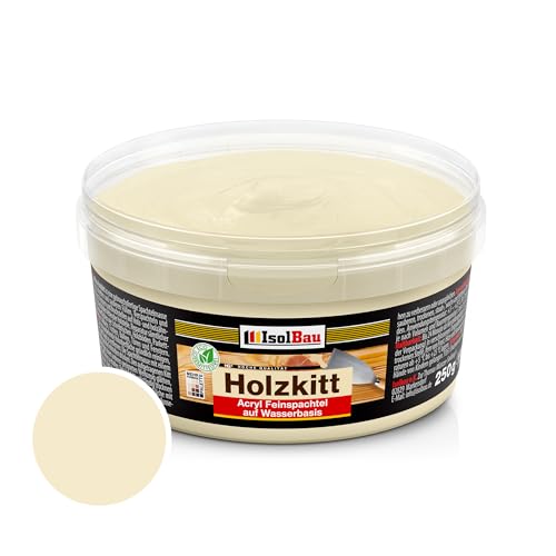 Isolbau - Holz-Spachtelmasse 250 g - Holzspachtel Holzkitt Außen und Innen - Holz-Reparaturspachtel - Holzreparaturmasse - Holz-Fertigspachtel - Schnelltrocknend - Fichte (Nr. 14) Isolbau - Holz-Spachtelmasse 250 g - Holzspachtel Holzkitt Außen und Innen - Holz-Reparaturspachtel - Holzreparaturmasse - Holz-Fertigspachtel - Schnelltrocknend - Fichte (Nr. 14) von Isolbau