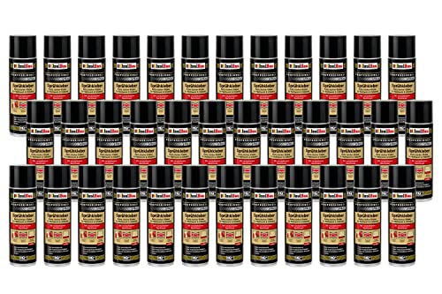 Isolbau Sprühkleber 36 x 500 ml - Extra starker Kleber für Heimwerk & Industrie - Klebe-Spray für Schaumstoff, Holz, Stoff, Leder, Filz uvm von Isolbau