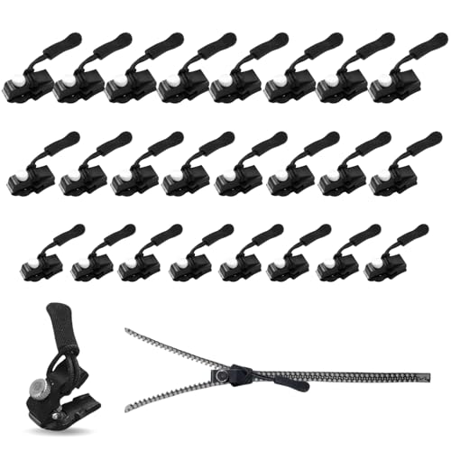 24 Stück Reisverschluss-Reparaturset, 3 Größen Reißverschluss Reparatur Set, Abnehmbares Ersatz Zipper, Reißverschluss Zipper für Jacken, Koffer, Geeignet für Kunststoffreißverschlüsse 24 Stück Reisverschluss-Reparaturset, 3 Größen Reißverschluss Reparatur Set, Abnehmbares Ersatz Zipper, Reißverschluss Zipper für Jacken, Koffer, Geeignet für Kunststoffreißverschlüsse von Issimober