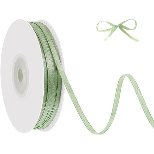 91 m Schleifenband Grün, 3 mm Grün Satinband Geschenkband, Band Eukalyptus Dekoband für Basteln Geschenkverpackung Geburtstag Hochzeit Deko 91 m Schleifenband Grün, 3 mm Grün Satinband Geschenkband, Band Eukalyptus Dekoband für Basteln Geschenkverpackung Geburtstag Hochzeit Deko von Issimober