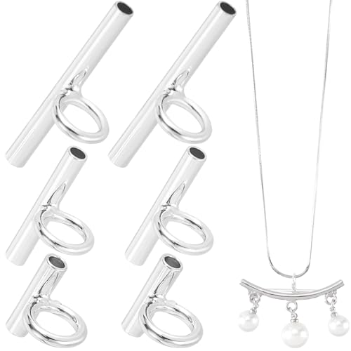 Isslly 6 Stück Pin zu Anhänger Konverter, 3 Größen, Brosche zu Anhänger, Konverter-Verschlüsse, Messing-Schmuck-Adapter für die Herstellung von Halsketten, Ohrringen, Haar-Accessoires Isslly 6 Stück Pin zu Anhänger Konverter, 3 Größen, Brosche zu Anhänger, Konverter-Verschlüsse, Messing-Schmuck-Adapter für die Herstellung von Halsketten, Ohrringen, Haar-Accessoires von Isslly