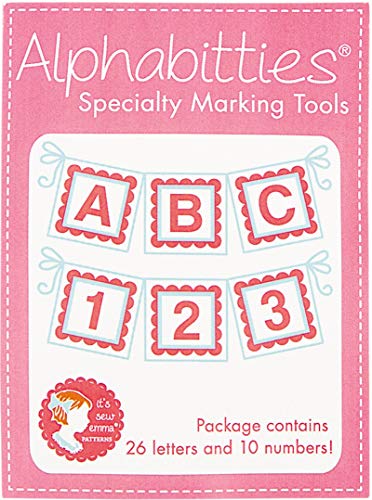 it's sew emma ISE-701 ALPHABITÄTEN ROSA, Pink, 1 Count (Pack of 1) von It's Sew Emma