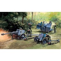 3 Guns: PaK 37, PaK 40, FLAK 38 3 Guns: PaK 37, PaK 40, FLAK 38 von Italeri