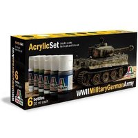 Acryl Set WWII Military German Army von Italeri