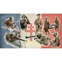 French Infantry (WW II) von Italeri