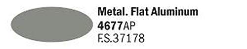 Italeri Streichfarbe Aluminium matt | Inhalt: 20 ml #4677 von Italeri