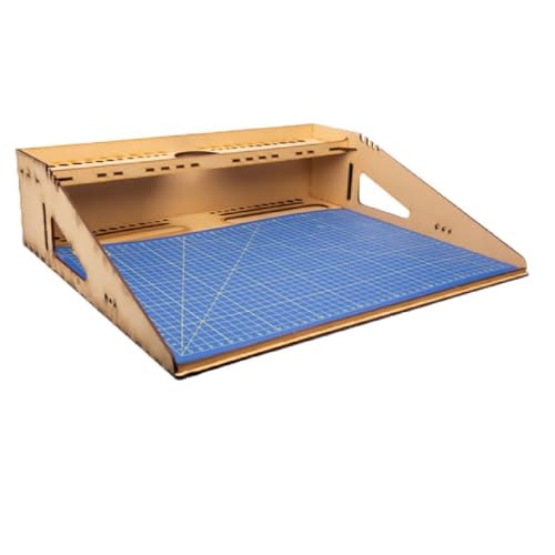 Italeri 50833 Modell-Workstation MDF DIN A3 - Modellbau-Zubehör, Bastelwerkzeug, hochwertiges Modellbauzubehör, Plastikmodellbau Zubehör, Blau Italeri 50833 Modell-Workstation MDF DIN A3 - Modellbau-Zubehör, Bastelwerkzeug, hochwertiges Modellbauzubehör, Plastikmodellbau Zubehör, Blau von Italeri