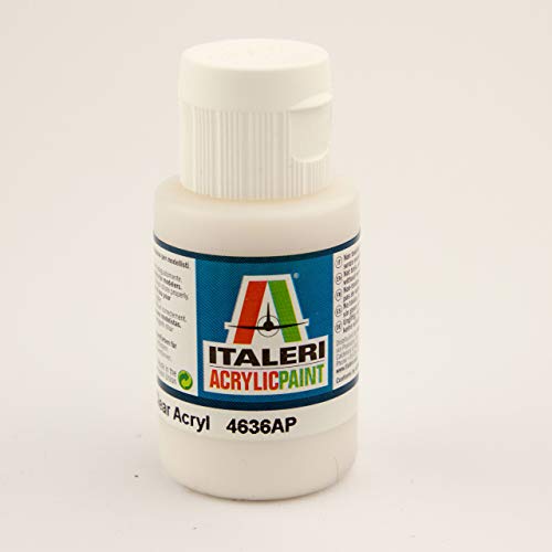 Italeri IT4636AP Acrylic Paint Transparent Mat, 35 ml von Italeri