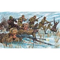 WWII Russian Infanty (Winter Unif.) von Italeri