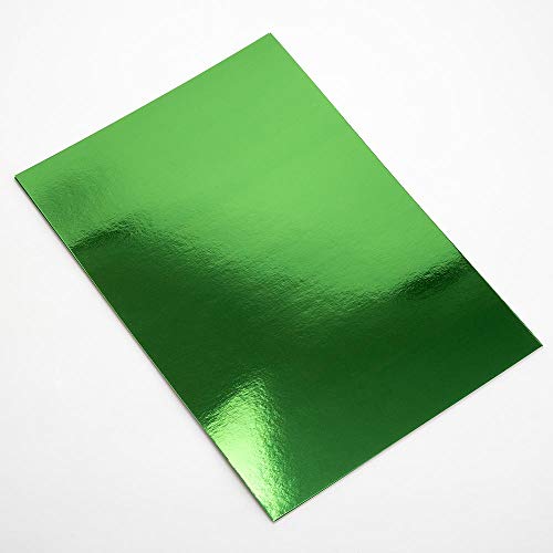 Italian Options 250 g/m² Spiegelpapier, 10 Blatt, A4-Format, Grün Italian Options 250 g/m² Spiegelpapier, 10 Blatt, A4-Format, Grün von Italian Options