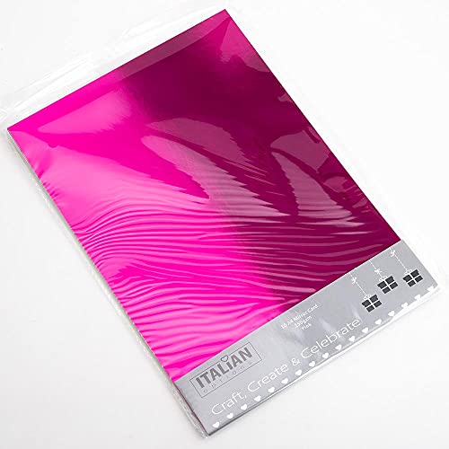 Italian Options 250 g/m² Spiegelpapier, 10 Blatt, A4-Format, Rosa Italian Options 250 g/m² Spiegelpapier, 10 Blatt, A4-Format, Rosa von Italian Options