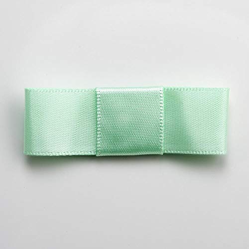 Italian Options 5 cm Edel Satinschleife (Selbstklebend) 12 Stück - Mintgrün von Italian Options