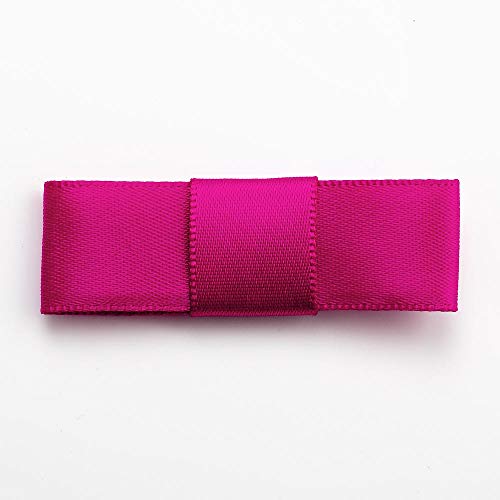 5 cm Edel Satinschleife (Selbstklebend) 12 Stück - Pink von Italian Options