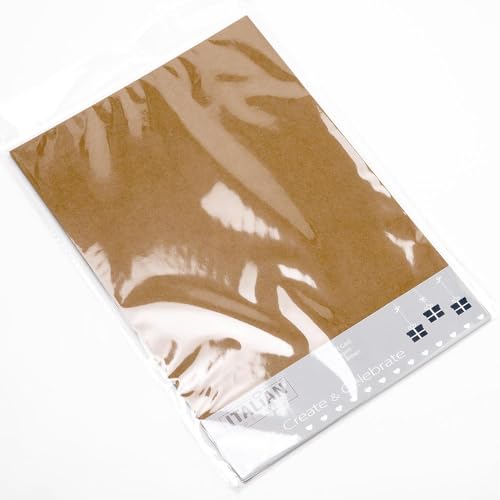 Italian Options Kraftpapier, 250 g/m², 10 Blatt, A4-Größe, Braun Italian Options Kraftpapier, 250 g/m², 10 Blatt, A4-Größe, Braun von Italian Options