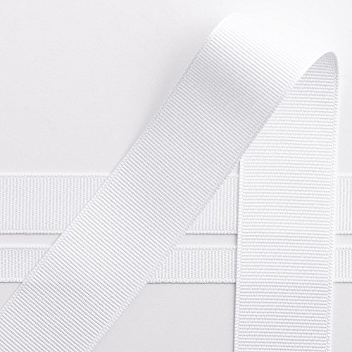 Italian Options Ripsband, 10 mm x 10 m Rolle, Weiß von Italian Options