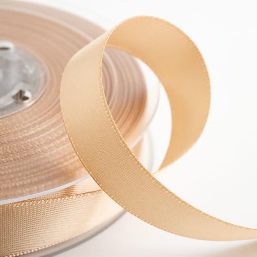 Italian Options Satinband, 25 mm breit x 25 m Rolle, champagnerfarben Italian Options Satinband, 25 mm breit x 25 m Rolle, champagnerfarben von Italian Options