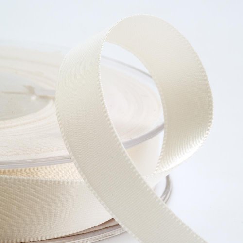 Italian Options Satinband, 38 mm breit x 25 m Rolle, elfenbeinfarben von Italian Options