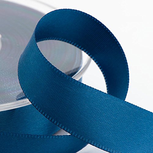 Italian Options Satinband, 6 mm breit x 25 m Rolle, Rauchblau von Italian Options