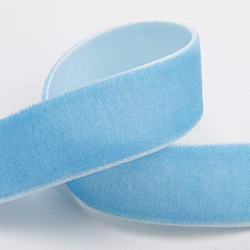 Samtband, 9 mm x 10 m, weiches Blau Samtband, 9 mm x 10 m, weiches Blau von Italian Options