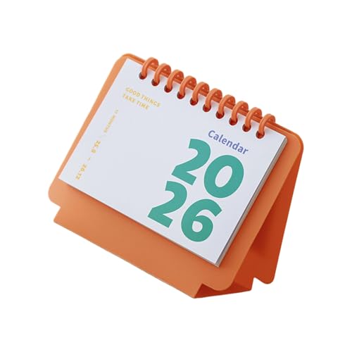 2026 Tischkalender Tagesplaner Bindekamm nachfüllbar Büro Tischplatte Monatskalender Schreiben Notizblöcke Papier Schreibtischplaner von Itkcozcg