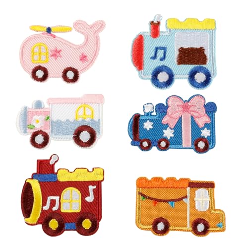 6 Stück Cartoon Auto Applikation Patches Lovely Toy Car Iron on Patches Embroidered Repair Sew On Cartoon Embroidered Iron Toy Sew 6 Stück Cartoon Auto Applikation Patches Lovely Toy Car Iron on Patches Embroidered Repair Sew On Cartoon Embroidered Iron Toy Sew von Itkcozcg