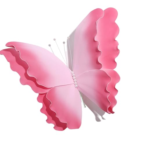 Dekorative Schmetterlingsparty-Dekoration, Ornament für Innen- und Außenbereich, Feier, Hochzeitsdekoration, riesige Schmetterlingsdekoration von Itkcozcg