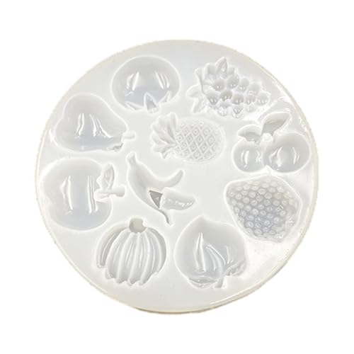 Harz-Silikonform für Schmuck, Obstform, Werkzeug, Ohrringformen, geeignet für die Herstellung von Ohrringen und Anhängern, lebensmittelechte Silikonform Harz-Silikonform für Schmuck, Obstform, Werkzeug, Ohrringformen, geeignet für die Herstellung von Ohrringen und Anhängern, lebensmittelechte Silikonform von Itkcozcg