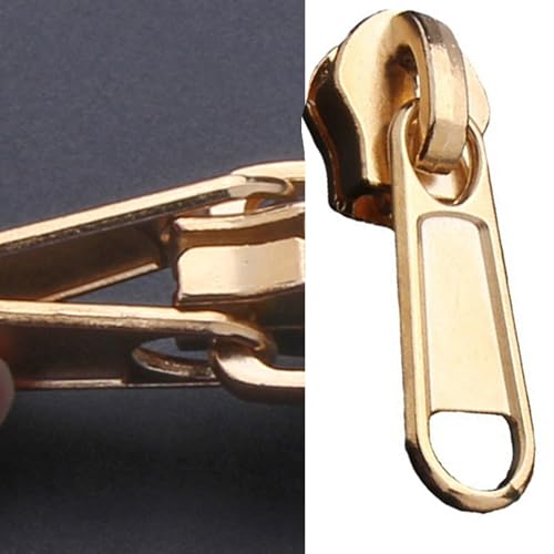 Itkcozcg 10 Stück 3# 5# Reißverschlüsse Schieber ein-/doppelseitige Reißverschlüsse, Reparaturset, Taschenzug für Jacken Itkcozcg 10 Stück 3# 5# Reißverschlüsse Schieber ein-/doppelseitige Reißverschlüsse, Reparaturset, Taschenzug für Jacken von Itkcozcg