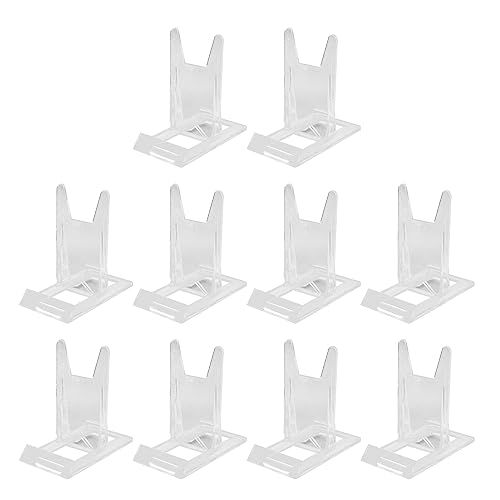 Itkcozcg 10 verstellbare Acryl-Tellerständer, Bilderständer, Staffelei-Ständer, Fotorahmen, Regal, Heimbürobedarf Itkcozcg 10 verstellbare Acryl-Tellerständer, Bilderständer, Staffelei-Ständer, Fotorahmen, Regal, Heimbürobedarf von Itkcozcg