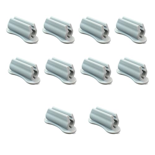 Itkcozcg 10 x selbstklebende Stifthalter, passend für Stifte mit einem Durchmesser von 5 mm - 18 mm, Silikon-Bleistifthalter für Füllfederhalter, Gelschreiber von Itkcozcg