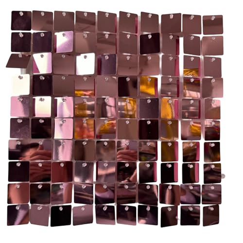 Itkcozcg 24 Stück reflektierende Party-Dekorationen, austauschbare glitzernde Paneele für Fotokabinen-Hintergründe, Event-reaktionsschnelle glitzernde Paneele von Itkcozcg