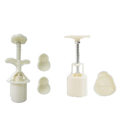 Itkcozcg Ananas/Blumenform, Dessertstempel, Dessertformen, Backzubehör, Küchenwerkzeug, Plastomer-Materialien für Festivals von Itkcozcg