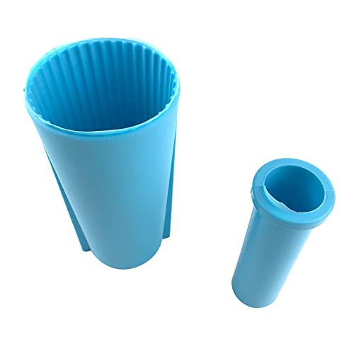 Itkcozcg Geometrische Vase, Stifthalter, Blumentopf-Form, Silikonharz, Ornament-Formen für die Herstellung von Blumen, 2 Stück von Itkcozcg