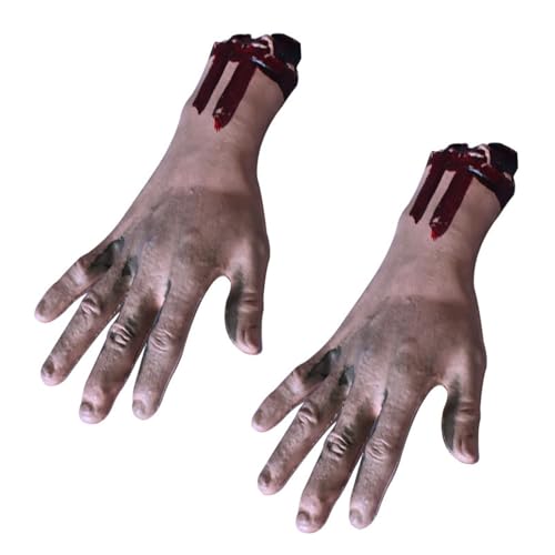 Itkcozcg Halloween Horror Requisiten Simulation Hand Finger Fuß Gruselige Requisiten Halloween Party Dekoration Supplies Itkcozcg Halloween Horror Requisiten Simulation Hand Finger Fuß Gruselige Requisiten Halloween Party Dekoration Supplies von Itkcozcg