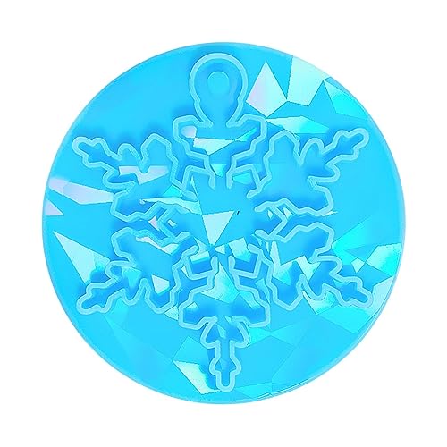 Itkcozcg Harzformen, Silikonform, Regenbogen-Effekte, exquisite Schneeflocken-Anhänger, Harz-Formen, Schlüsselanhänger, Epoxid-Formen, Weihnachtsdekoration Itkcozcg Harzformen, Silikonform, Regenbogen-Effekte, exquisite Schneeflocken-Anhänger, Harz-Formen, Schlüsselanhänger, Epoxid-Formen, Weihnachtsdekoration von Itkcozcg