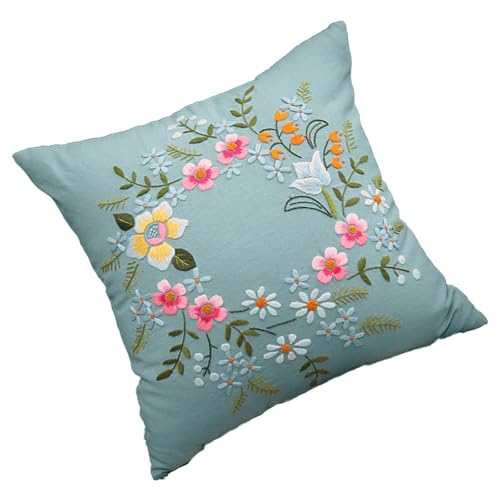 Itkcozcg Kissenbezüge, Nähset, Stickerei, Kissenbezüge, Kits mit Sticknadeletui, Handwerk für Erwachsene und Kinder, Nähen, halbfertiges Nähset für Damen Itkcozcg Kissenbezüge, Nähset, Stickerei, Kissenbezüge, Kits mit Sticknadeletui, Handwerk für Erwachsene und Kinder, Nähen, halbfertiges Nähset für Damen von Itkcozcg