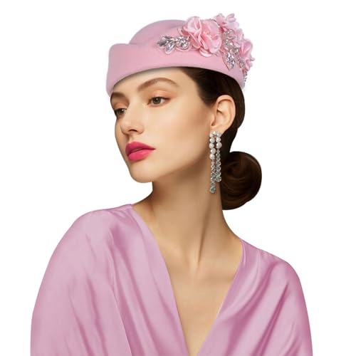 Itkcozcg Klassische Baskenmütze, mit Schmucksteinen, 11 verschiedene Farben, leichte Konstruktion für Reisen, Events und lässige Outfits, Stewardess-Hut mit Schmucksteinen Itkcozcg Klassische Baskenmütze, mit Schmucksteinen, 11 verschiedene Farben, leichte Konstruktion für Reisen, Events und lässige Outfits, Stewardess-Hut mit Schmucksteinen von Itkcozcg