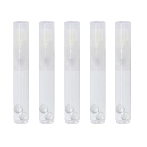 Itkcozcg Leere Marker, Acrylfarbe, Marker, transparent, nachfüllbar, leer, nachfüllbar, 5 Stück Itkcozcg Leere Marker, Acrylfarbe, Marker, transparent, nachfüllbar, leer, nachfüllbar, 5 Stück von Itkcozcg