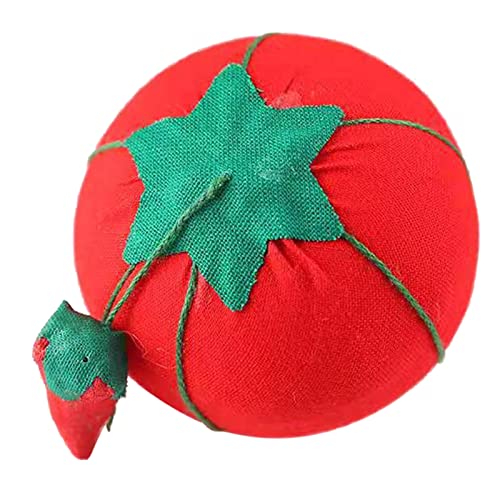 Itkcozcg Nadelkissen in Tomatenform, zum Nähen und Handarbeiten von Itkcozcg
