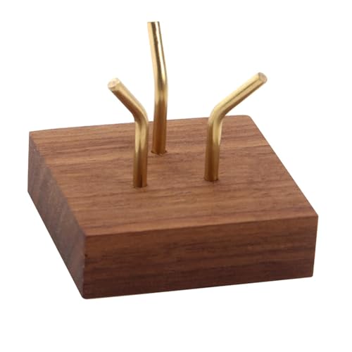 Itkcozcg Schmuckstein-Präsentationsständer, handgefertigter Holzständer für Mineralien und Steinsammlungen, elegante Fossilien und Geodenhalter, Korallenhalter Itkcozcg Schmuckstein-Präsentationsständer, handgefertigter Holzständer für Mineralien und Steinsammlungen, elegante Fossilien und Geodenhalter, Korallenhalter von Itkcozcg