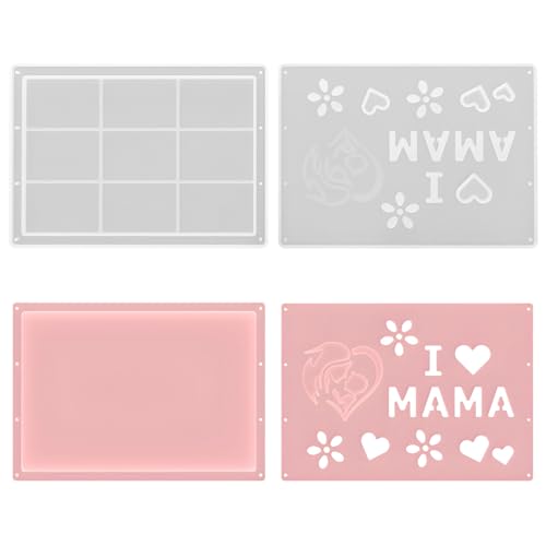 Itkcozcg Silikon-Aufbewahrungsformen, hohles Buchstabenmuster, Aufbewahrungsbox, Silikon-Textur für handgefertigte kleine Gegenstände Itkcozcg Silikon-Aufbewahrungsformen, hohles Buchstabenmuster, Aufbewahrungsbox, Silikon-Textur für handgefertigte kleine Gegenstände von Itkcozcg
